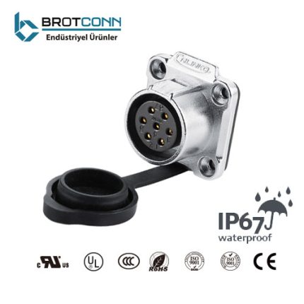 LP-20 7-Pin Dişi Güç Soketi 500V 12A