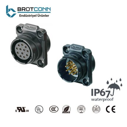 YM-20 12-PİN GÜÇ SOKETİ 250V 5A