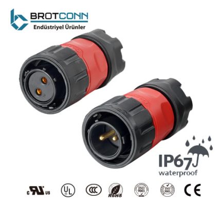 YM-20 2-PİN GÜÇ KONNEKTÖRÜ 500V 20A