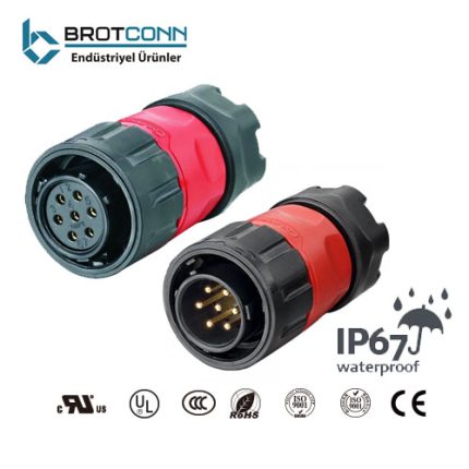 YM-20 7-PİN GÜÇ KONNEKTÖRÜ 400V 12A