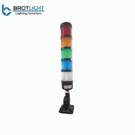 BTL60-RYGBW-LN24 5 Katlı Buzzerlı 24V Tepe Lambası